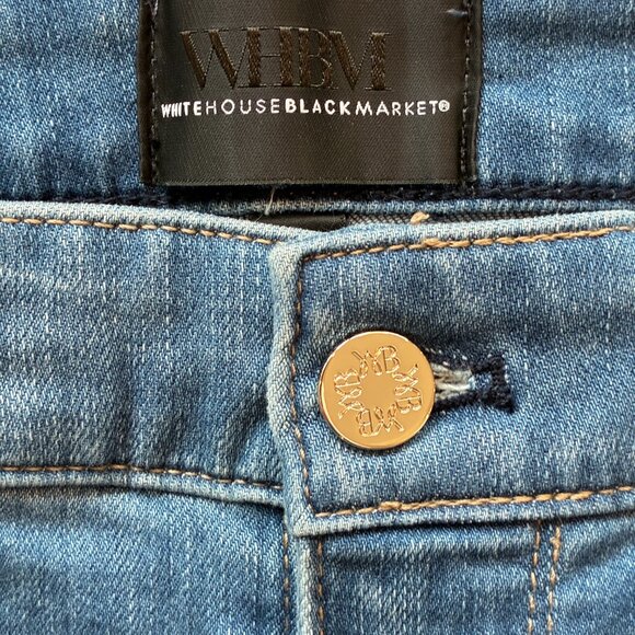 White House Black Market High Rise Blue Jeans - Picture 6 of 15